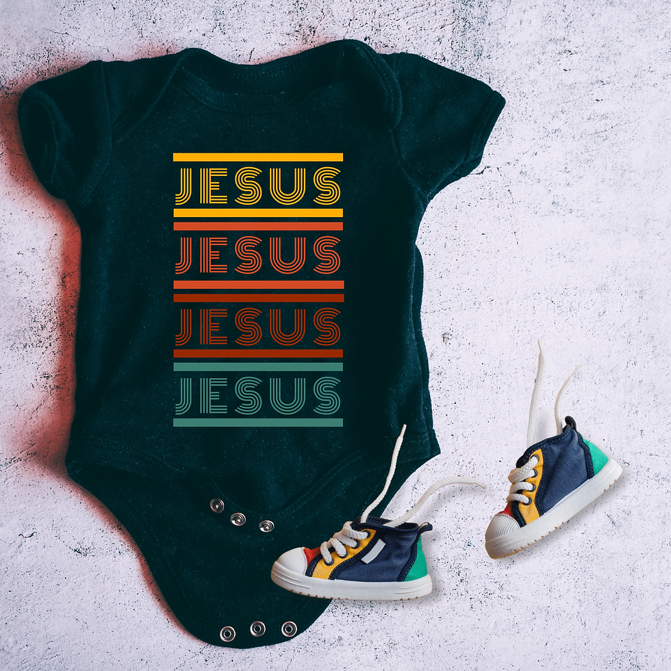 Jesus baby onesie