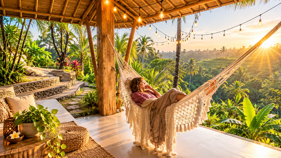 Sunlit Bali Veranda Hammock Retreat.png