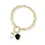Miniatura: PULSEIRA FOLHEADO A OURO
