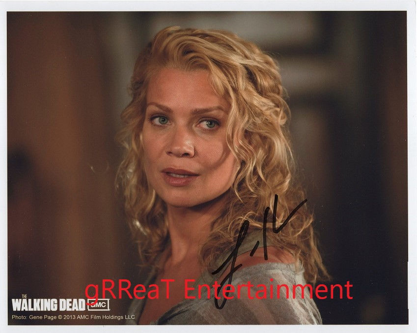 Laurie Holden autographed 10 in x 8 in photo