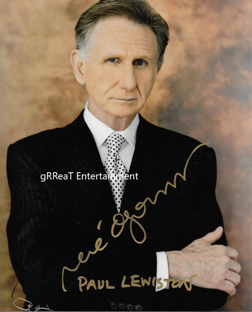 Rene Auberjonois autographed 8 in x 10 in photo