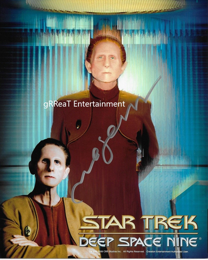 Rene Auberjonois autographed 8 in x 10 in photo