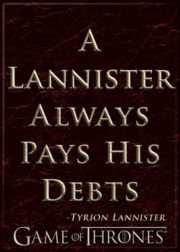 GOT: Lannister Quote
