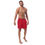 Thumbnail: Derby Dive Skater Swim Trunks-Red/Red