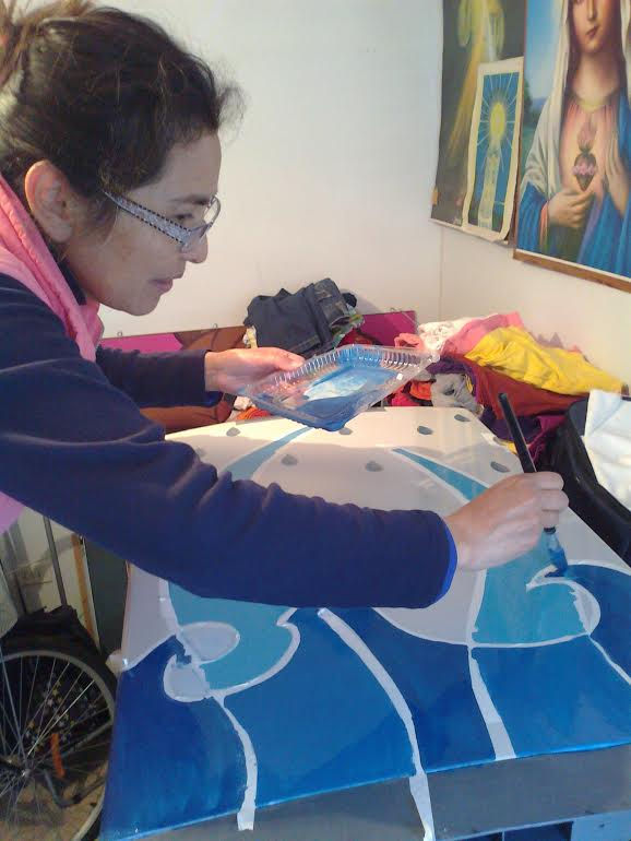 Pintura de contenedores artÃsticos