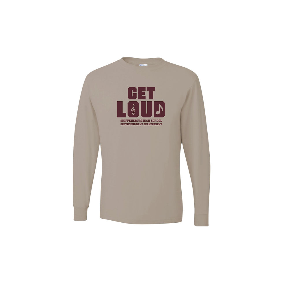 Thumbnail: SASHS Band Parent Long Sleeve T-Shirt "Get Loud"