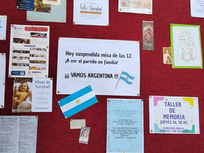 Misa suspendida por partido