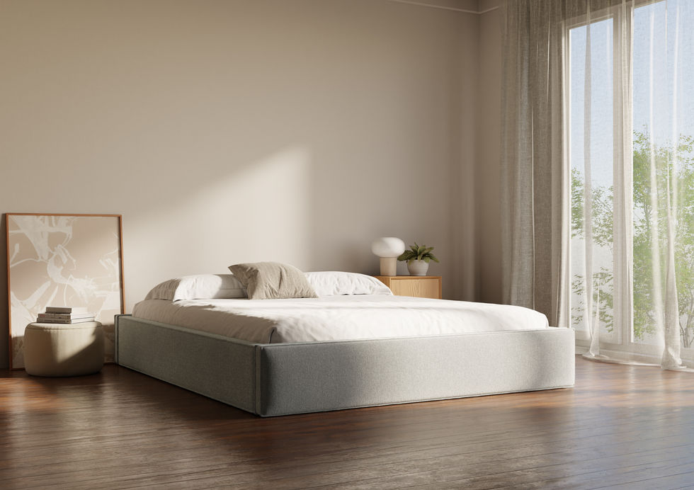 double bed frame with storage