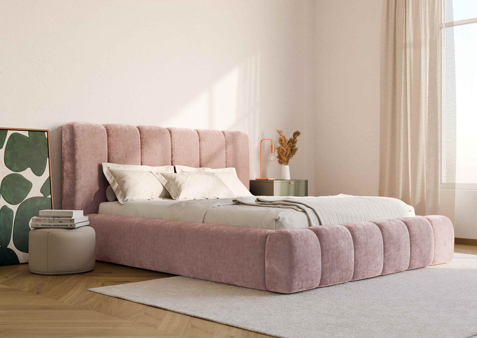 double bed frame with storage