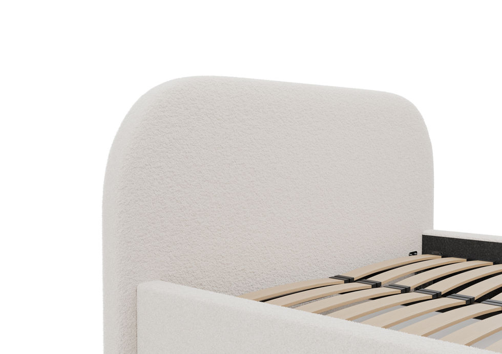 bed frame with headboard