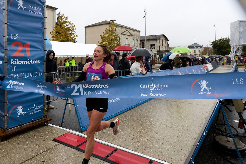 21 kilomètres de Casteljaloux - semi marathon - 10 kilomètres