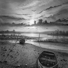 Grey Tides 20x30 & 30x40