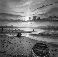 Grey Tides 20x30 & 30x40