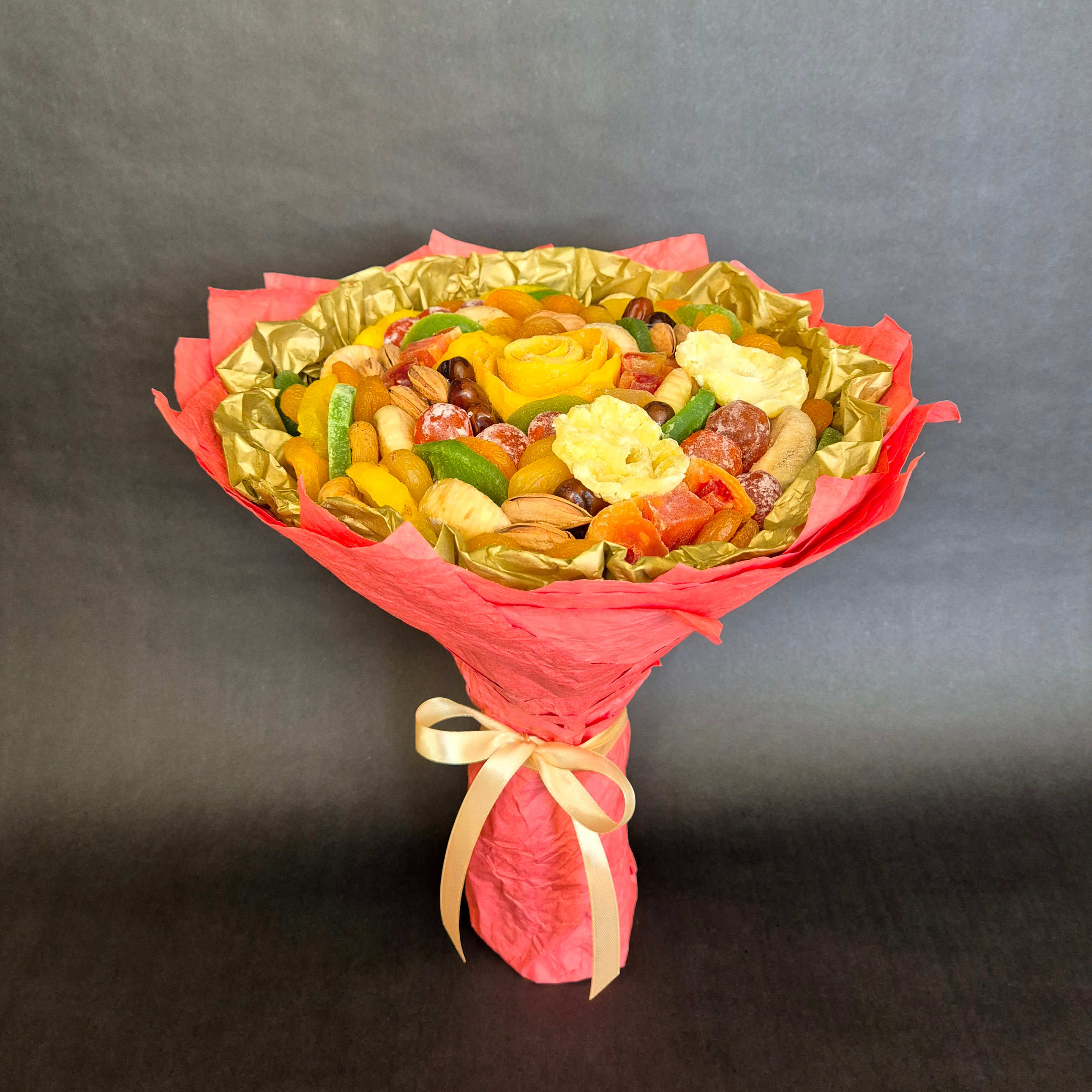 букет из сухофруктов