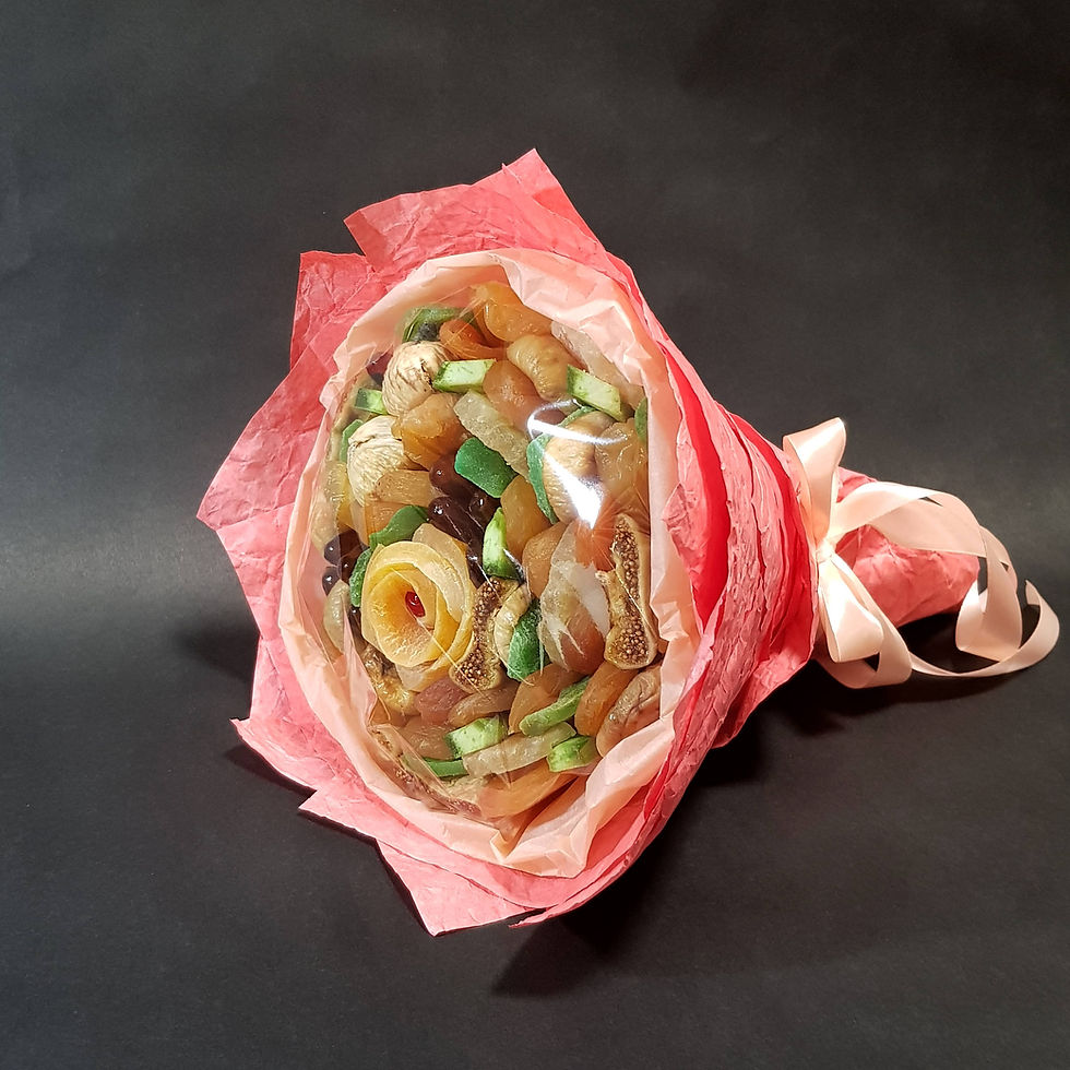 букет из сухофруктов