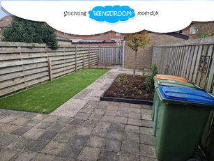 Onderhoudsvriendelijke tuin gerealiseerd