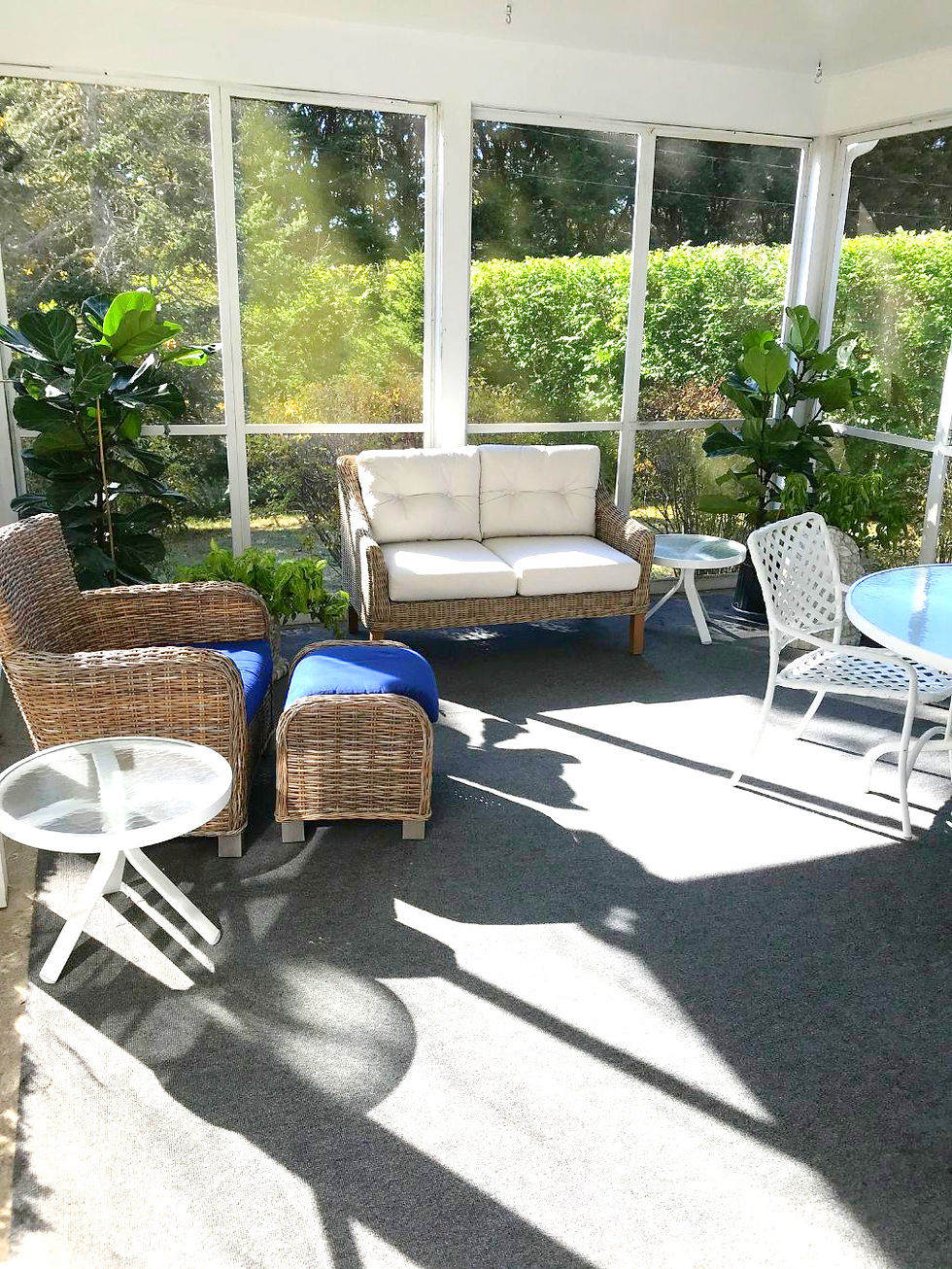 Breezy Screened Porch