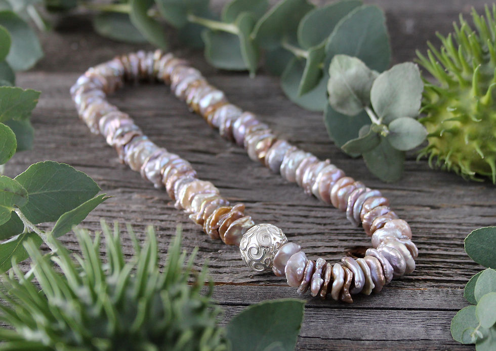 Halskette Süsswasser Perlen