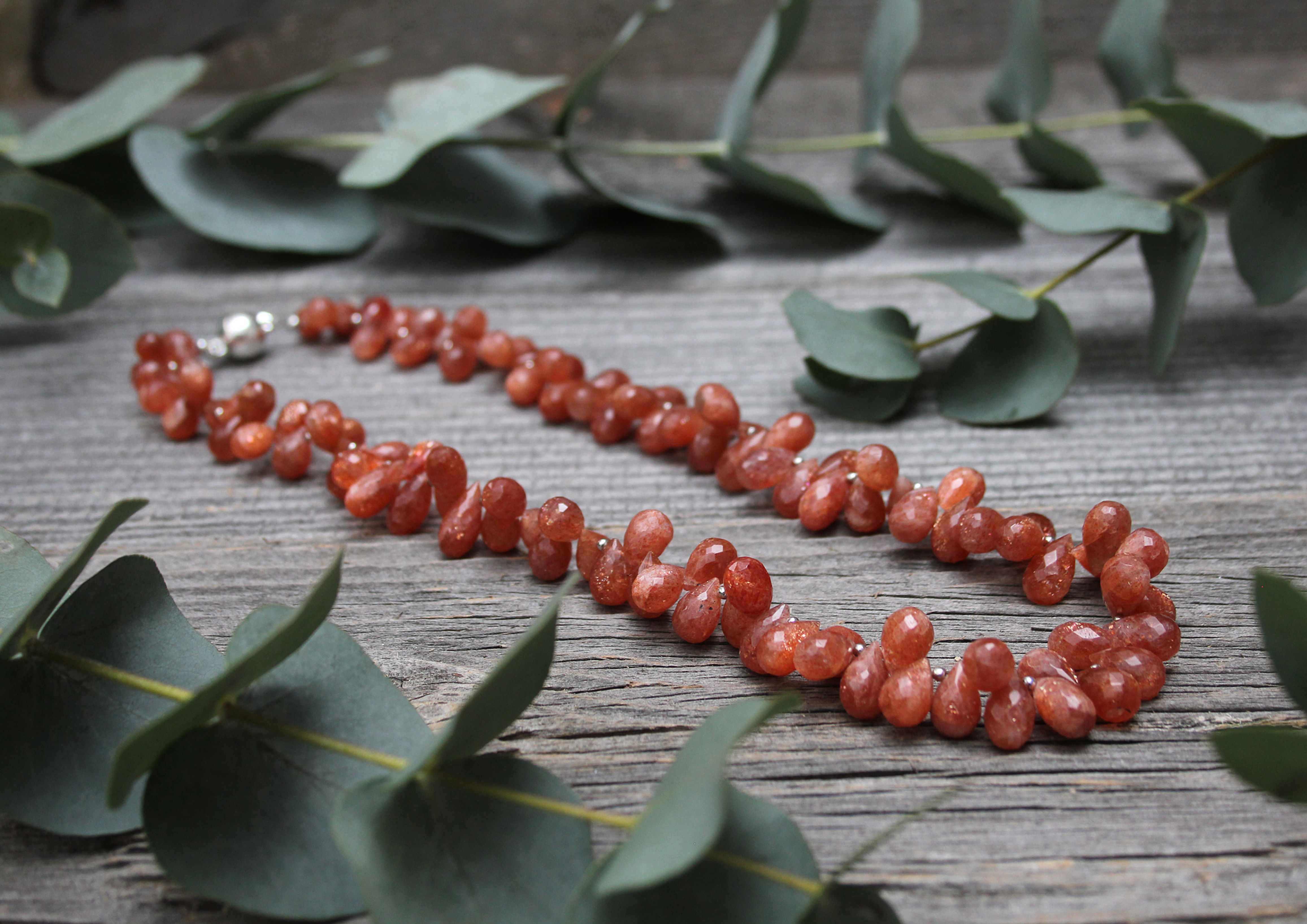 Sonnenstein Halskette Briolette