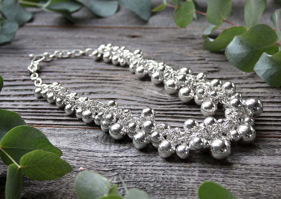 Halskette Kugelanhänger