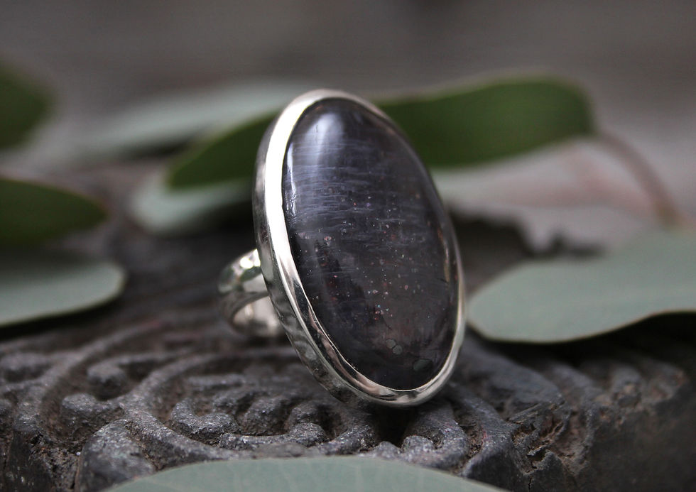 Miniatura: Iolith Sonnenstein Ring oval
