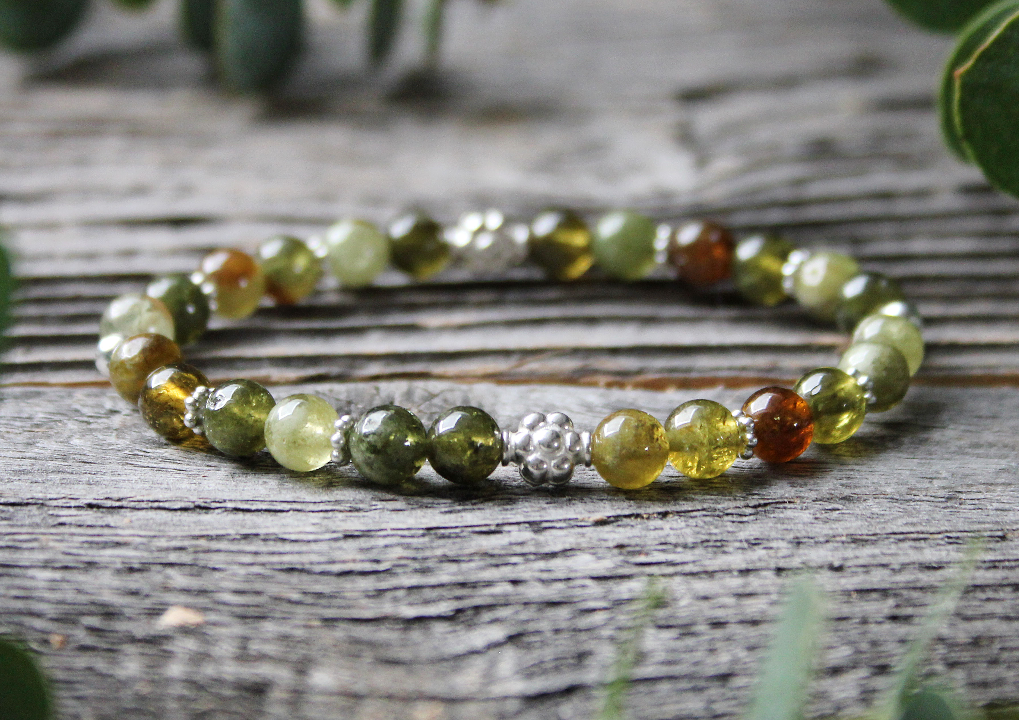 Grossular Armband