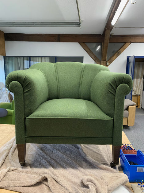 Sessel, Wolle