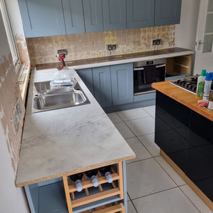 Bespoke kitchen worktops
