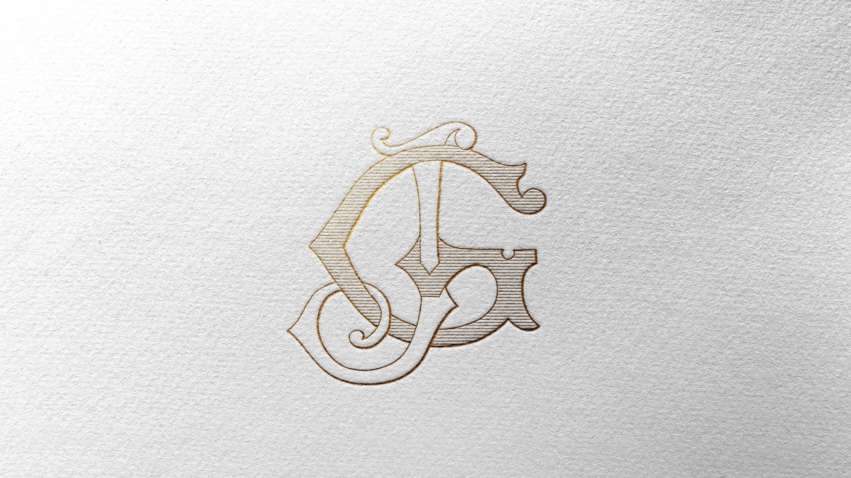 Identidade visual para casamento clássico e sofisticado