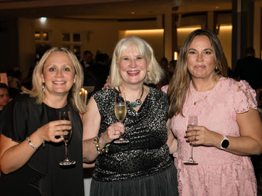 Rebecca Nicholls, Justine Stevenson and Jennifer Sproul at last year's IOIC Awards