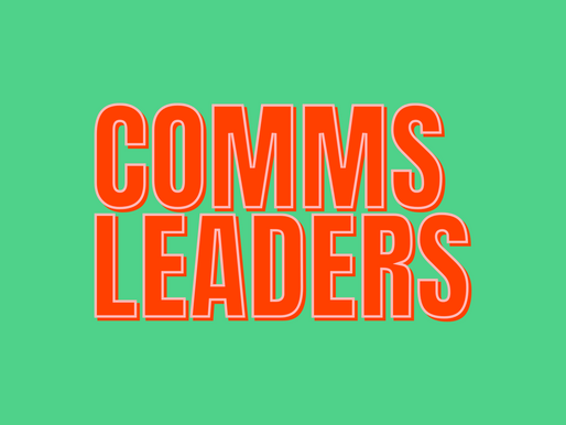 Comms together. Right now. Over three