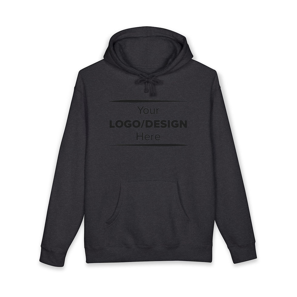 Thumbnail: Custom Logo Hoodie - Personalized White Pullover Sweatshirt
