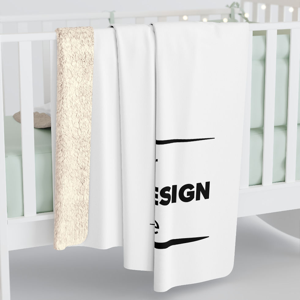 Thumbnail: Sherpa Blanket — Custom Logo/Design Plush Fleece Throw