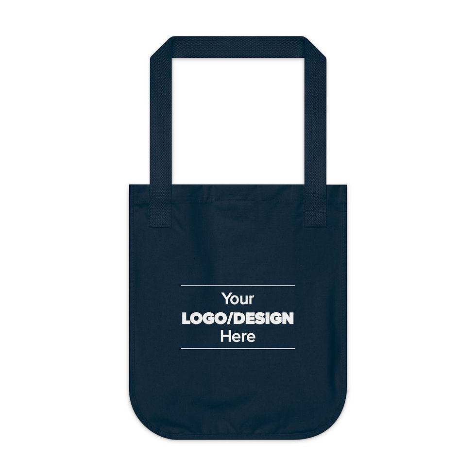 Thumbnail: Canvas Tote Bag — Customizable Organic Cotton Market Tote for Everyday Use