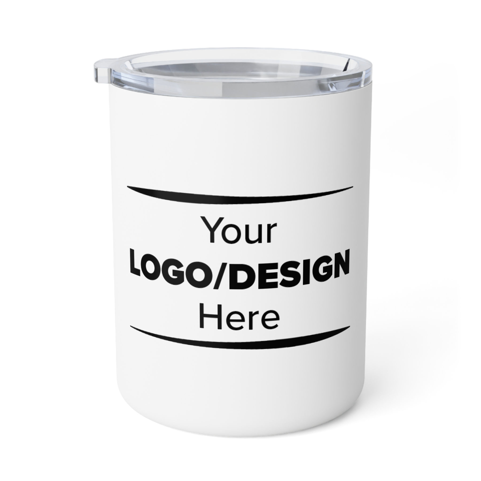 10oz Insulated Coffee Mug - Custom Logo/Design Travel Tumbler