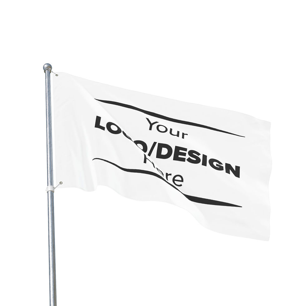 Thumbnail: Custom Double-Sided Flag — Personalized Logo/Design Banner