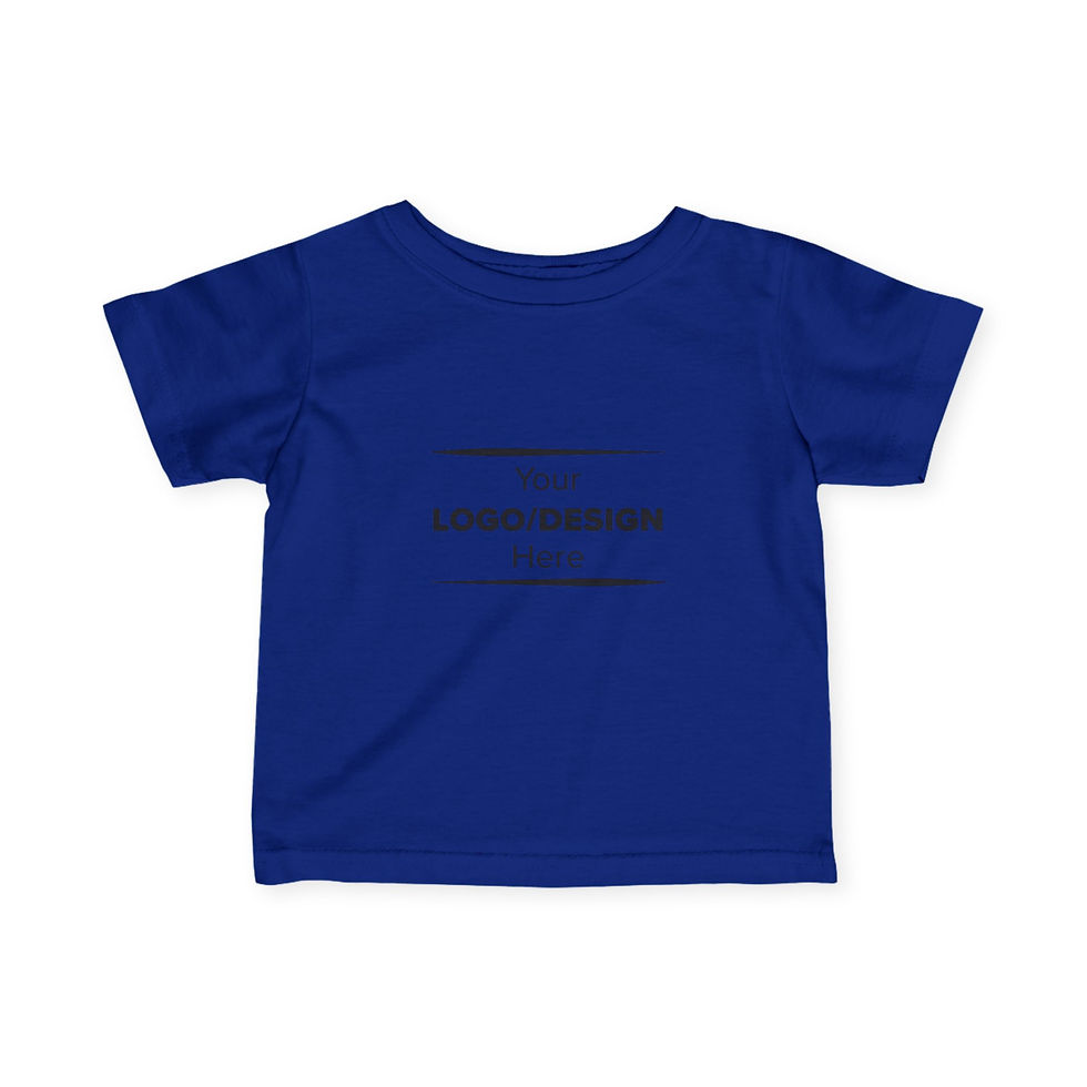 Thumbnail: Infant/ToddlerT-Shirt — Customize with Logo/Design
