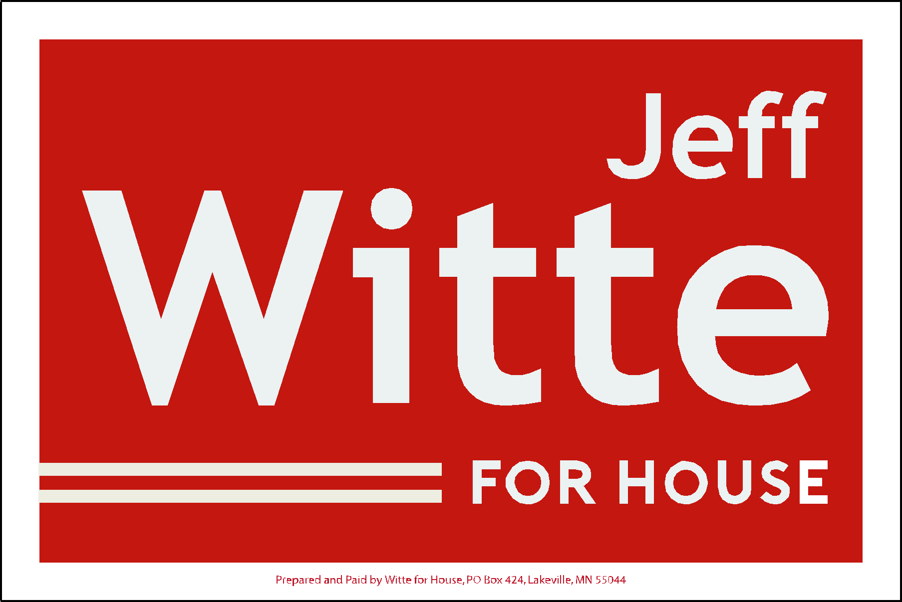 Witte for House