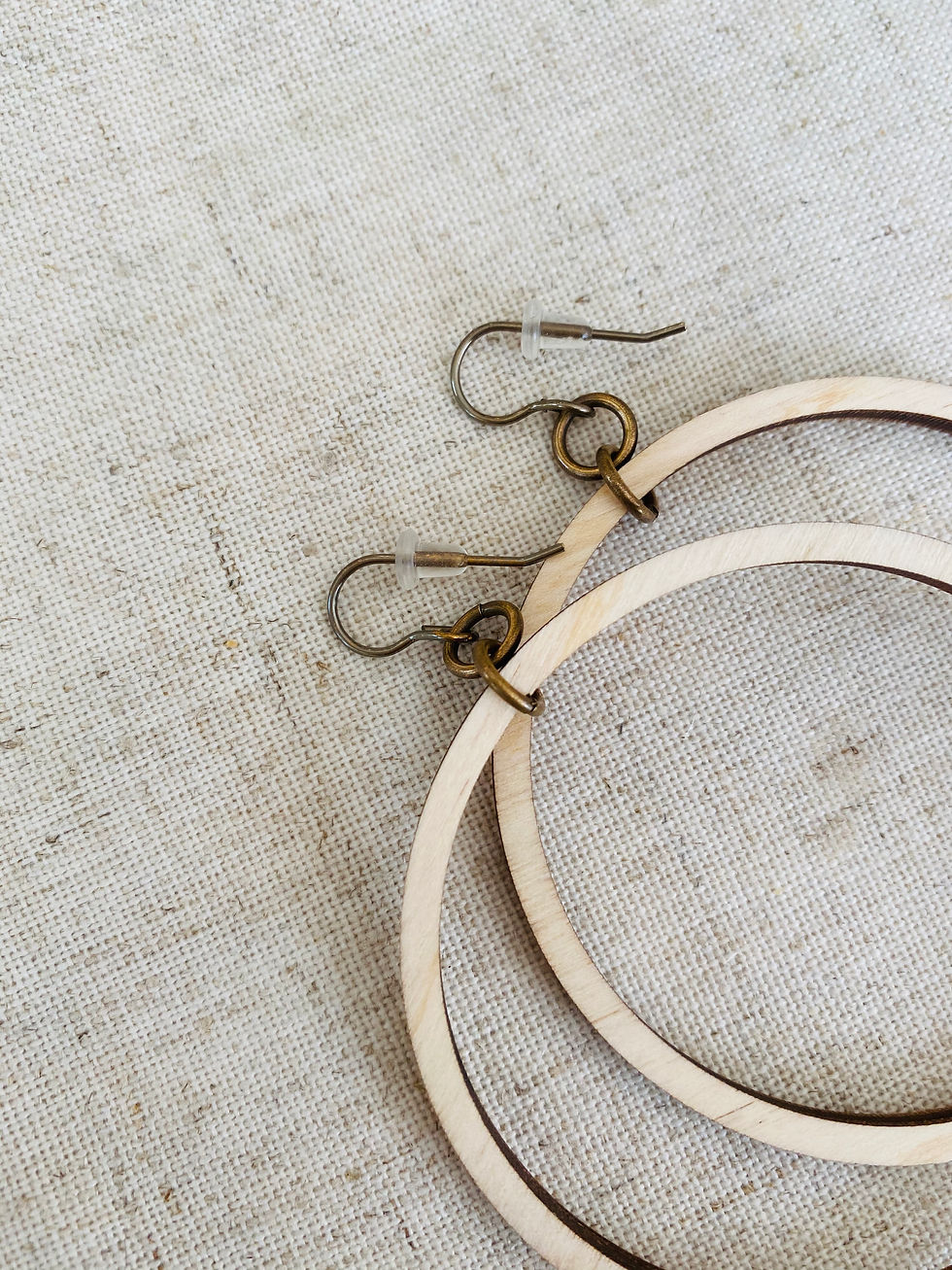 Thumbnail: Natural Southern Belle Hoops