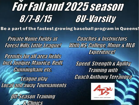 TRYOUTS for Fall 2024 & 2025 Season!