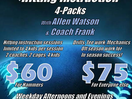 Hitting Instruction w/ Allen & Frank!