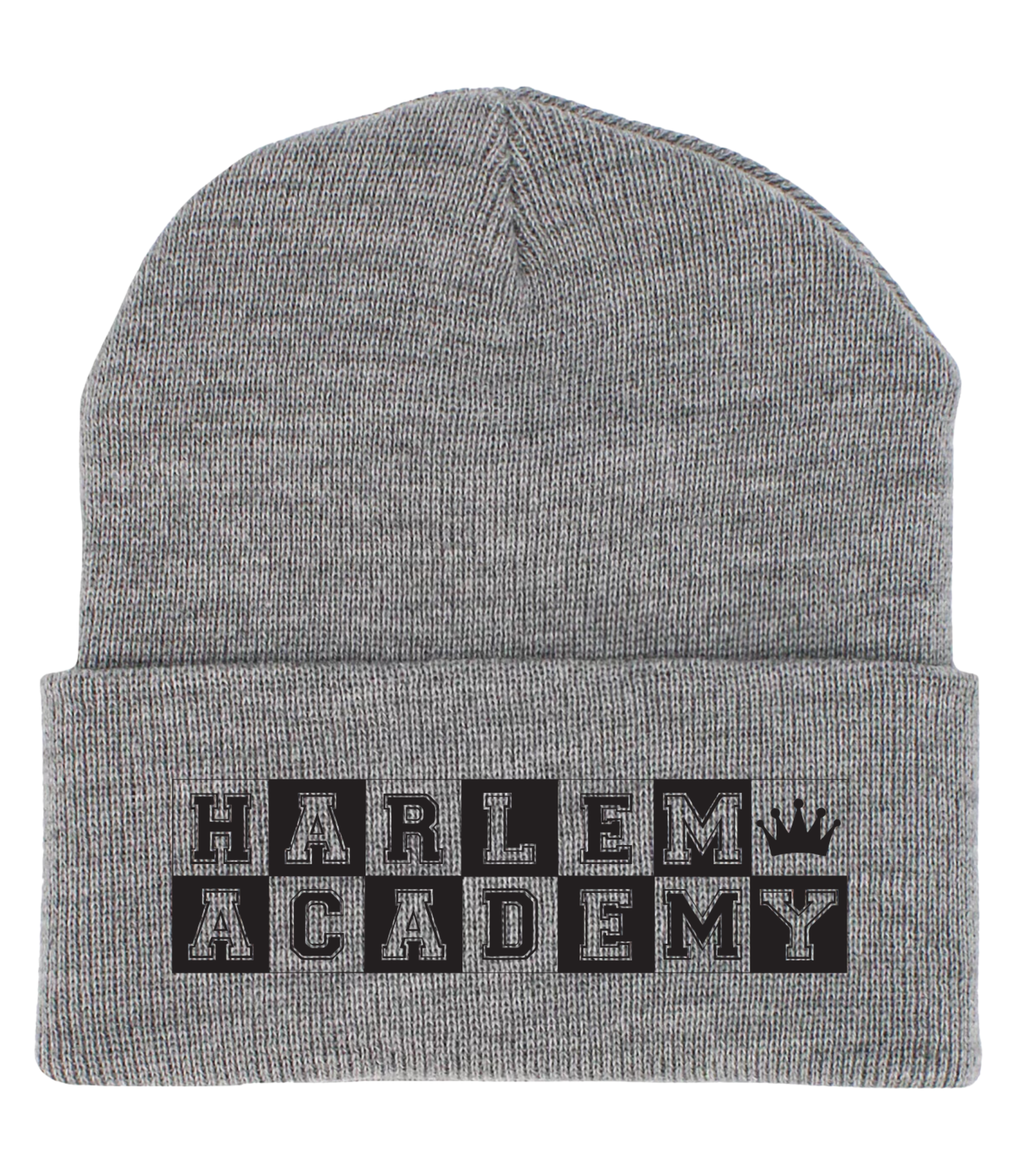 Harlem Academy Chess Team Solid Long Beanie