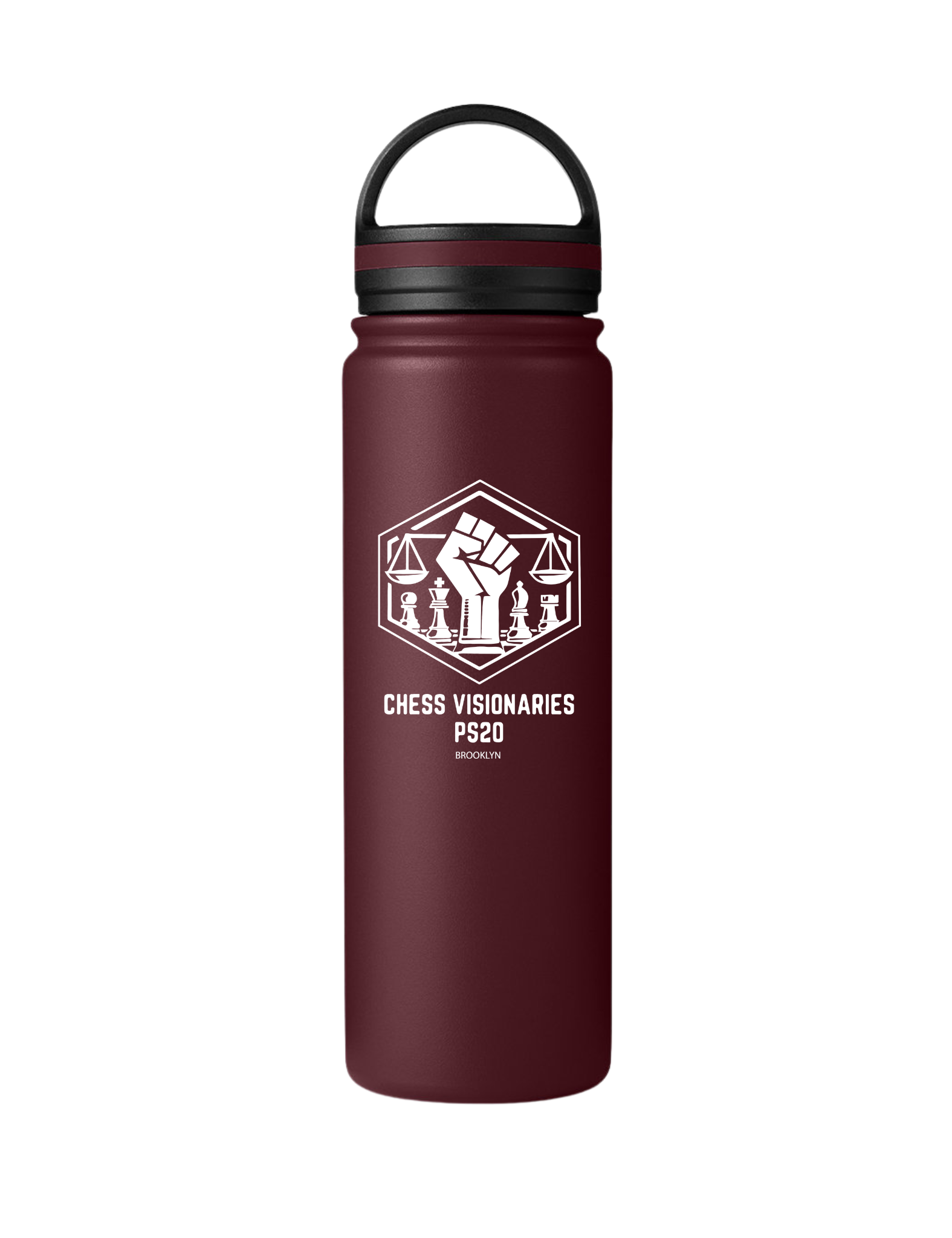 20 Chess Team 24oz Vacuum Bottle