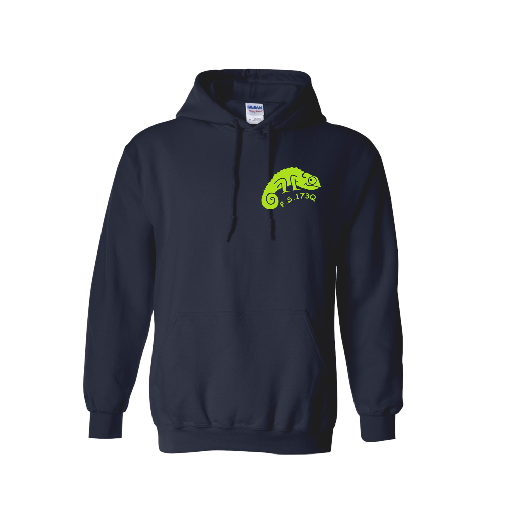 PS 173Q Hoodie Sweatshirt Small Front Print