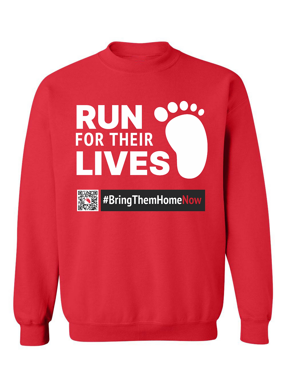 Run For Their Lives Crewneck Sweatshirt