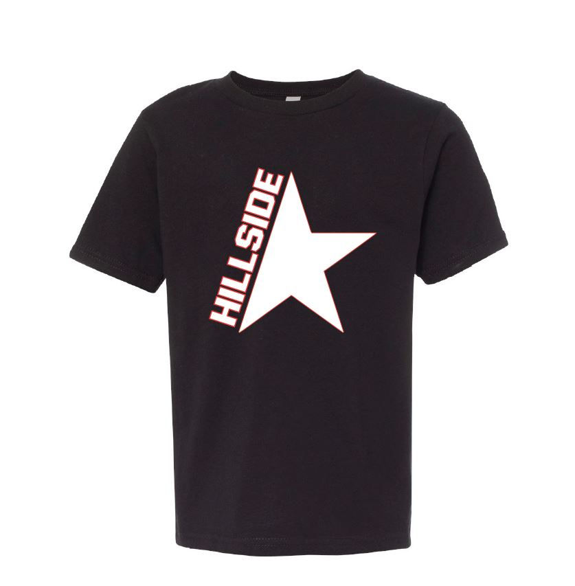 Hillside Star Logo Black Premium T Shirt