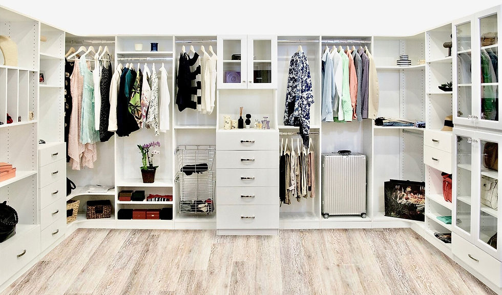 white 2 closet