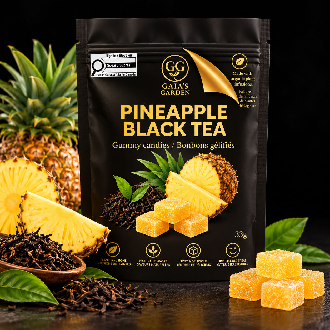 Pineapple and Black tea
