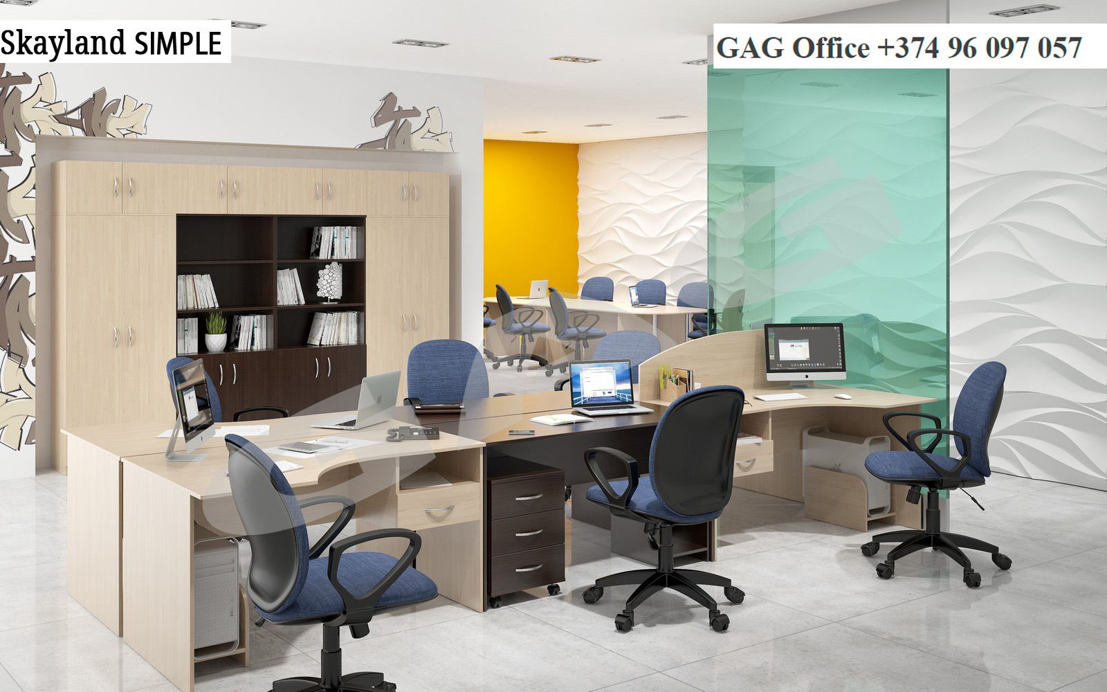 Письменный стол Skyland SIMPLE SET140-1 (R-L)