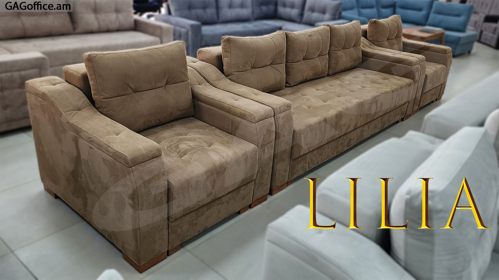 Բազմոց Lilia 2 տեղանոց